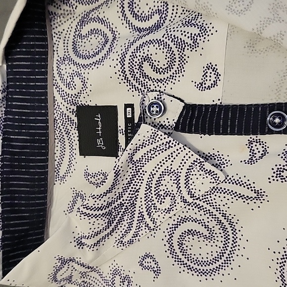 JB Holt Athletic Fit Long Sleeve Button Down 3XL - Picture 7 of 8